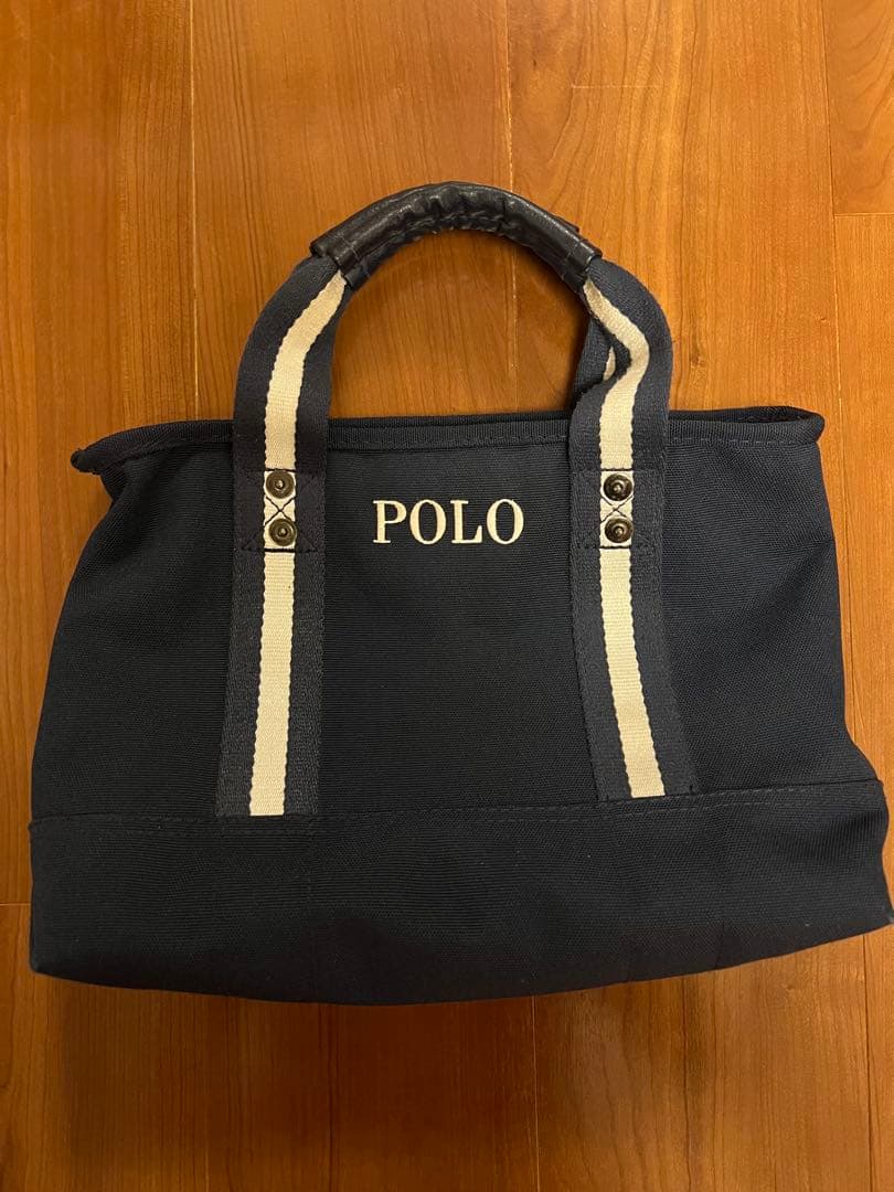 さらし　ポロラルフローレン　ベア　ラウンドバッグ
