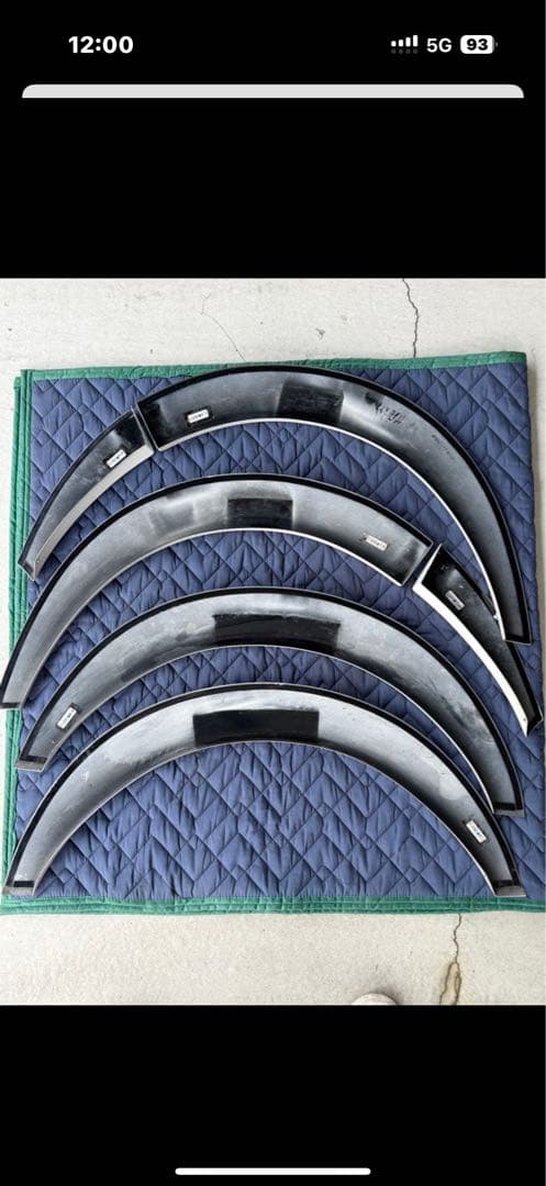 CRS オーバーフェンダー　２５mm 中古