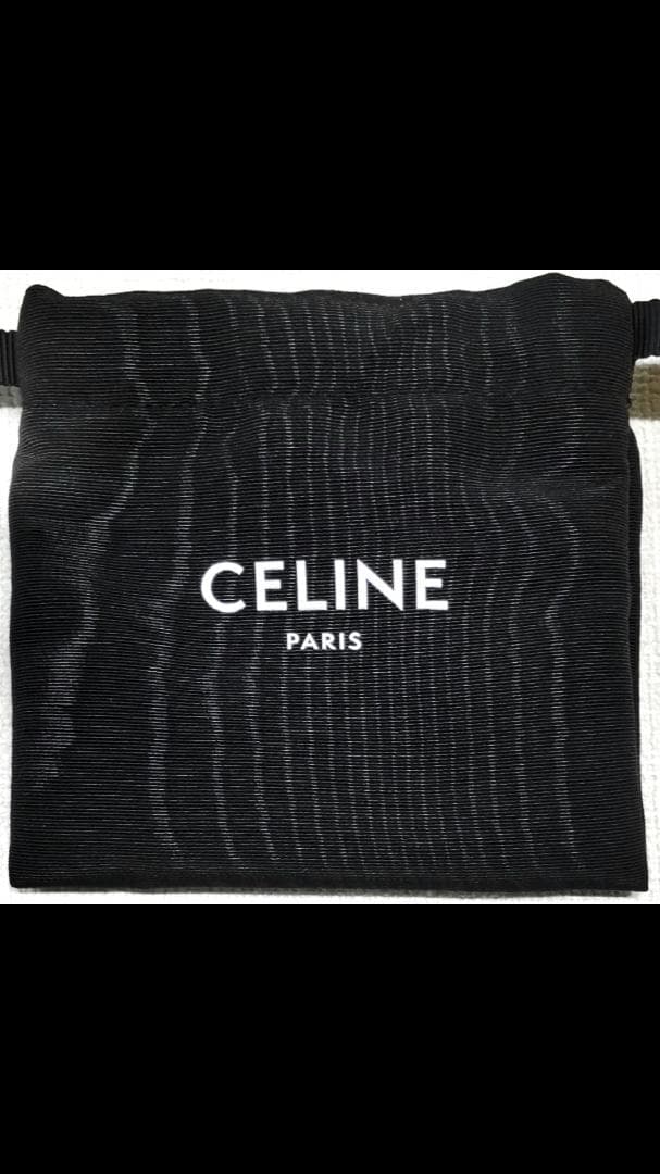 CELINE レザー ヘアピン