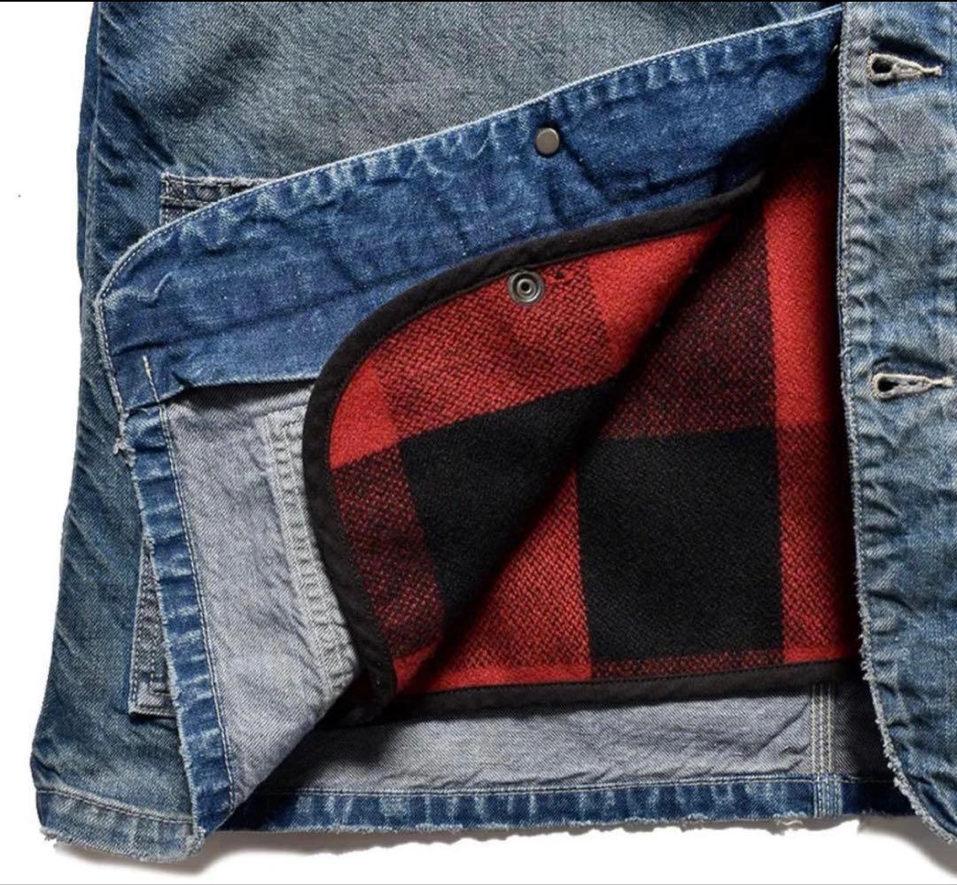 マインデニム G.Nep Denim LinerCoverall JKT