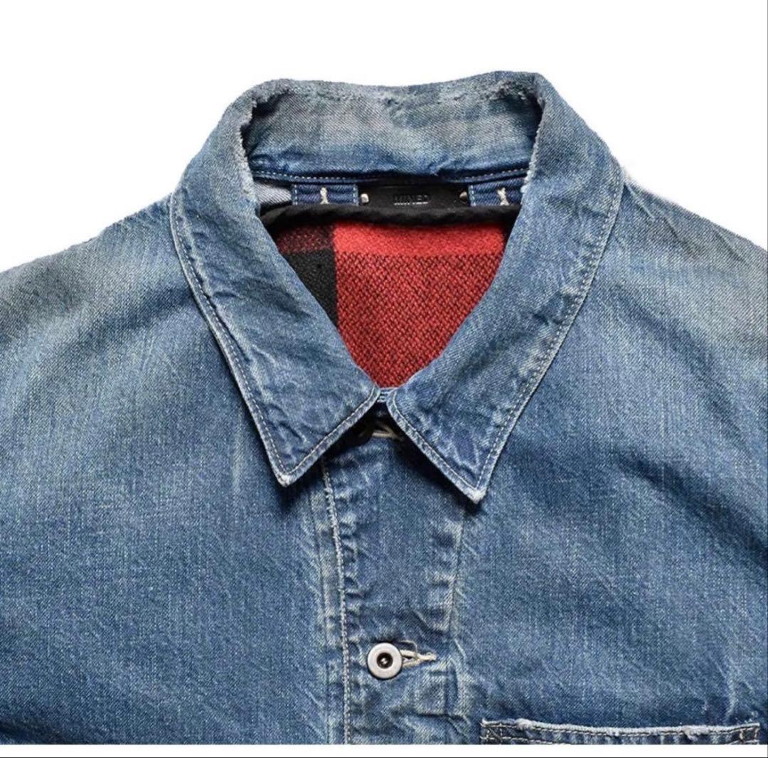 マインデニム G.Nep Denim LinerCoverall JKT