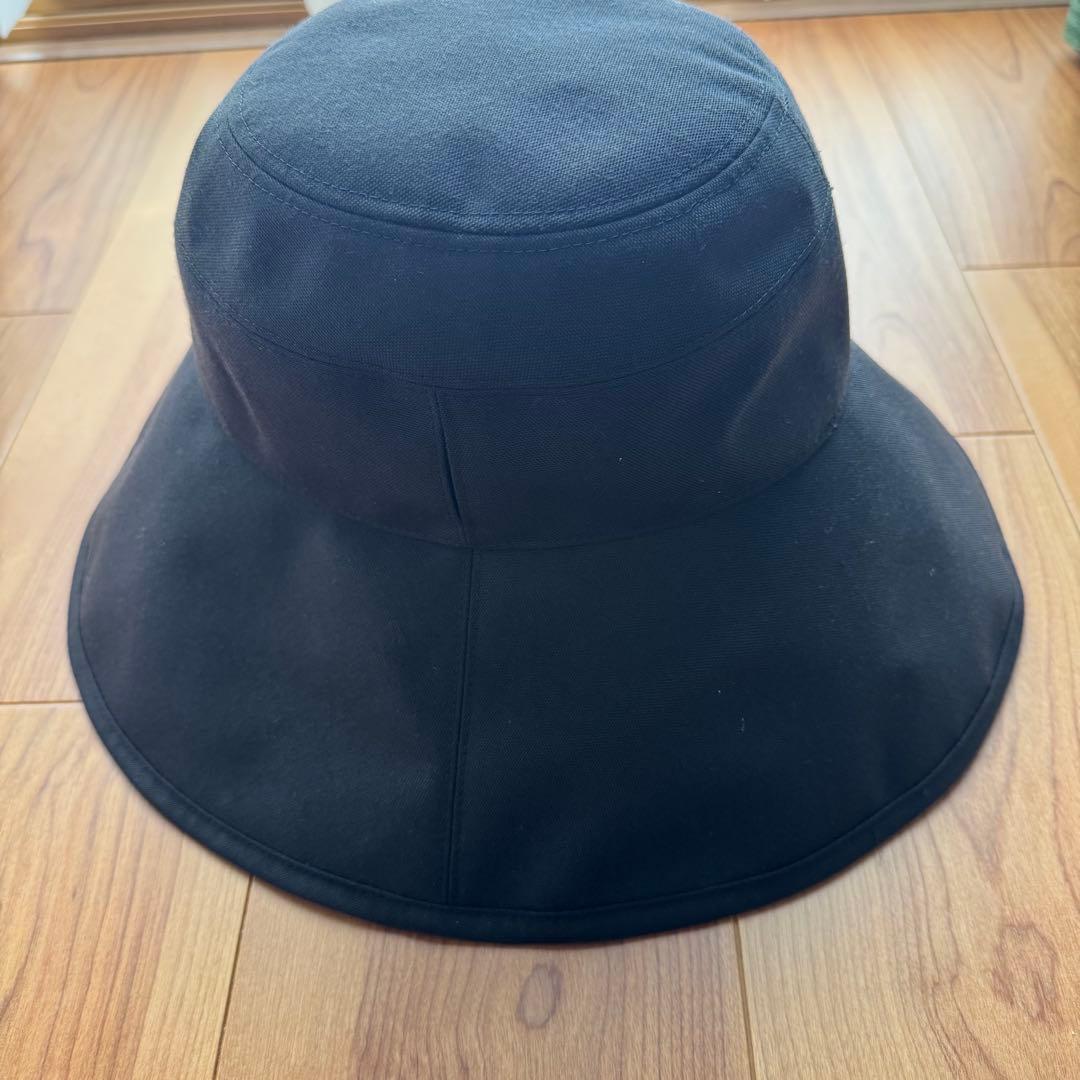 サンバリア ナチュラルハット　ブラックLサイズ