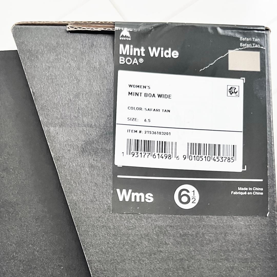 BURTON Mint Wide スノーボードブーツ 23.5