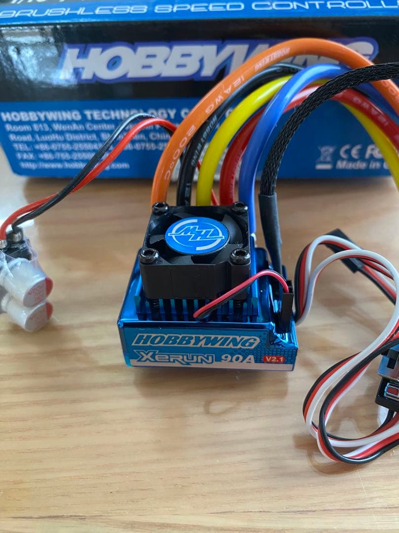 ホビーウイングアンプ 、G-Force モーター、KO製受信機•サーボ