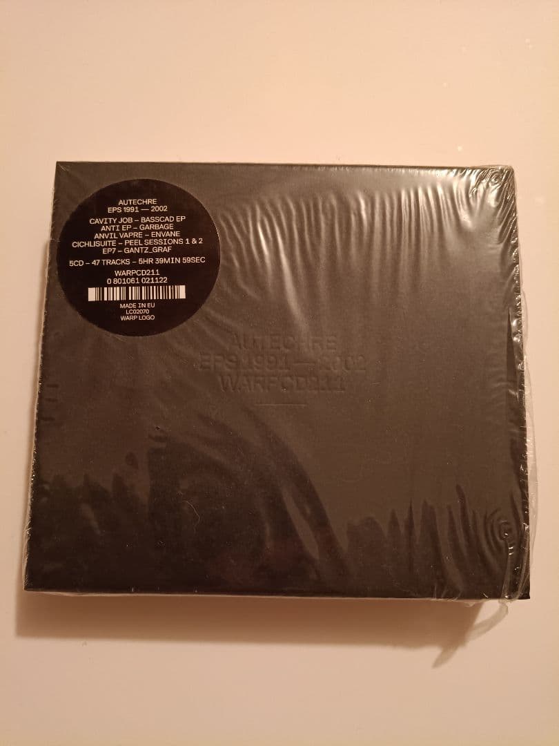 Autechre EPs 1991-2002 輸入盤CD