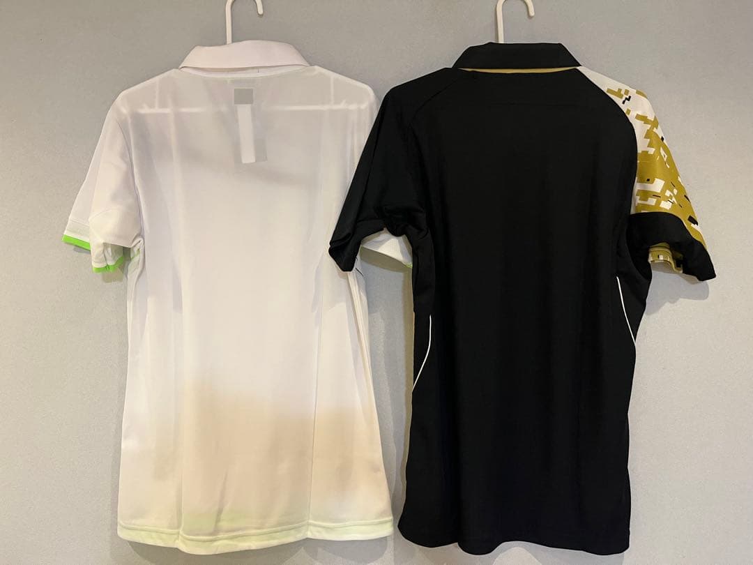 ヨネックス ユニフォーム シャツ テニス ウェア M 黒金