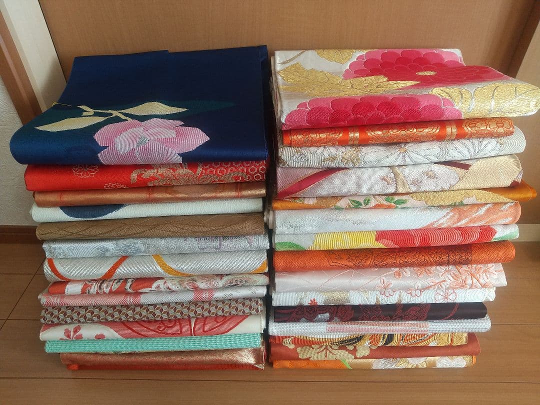 着物帯 リユース品 リメイク素材 KIMONO OBI まとめて 30枚 Ａ