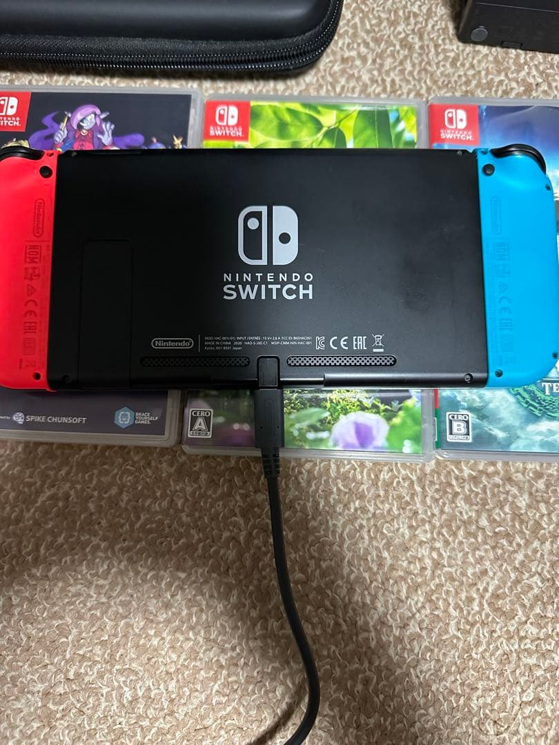 Nintendo Switch 本体 + ゲーム5本セット