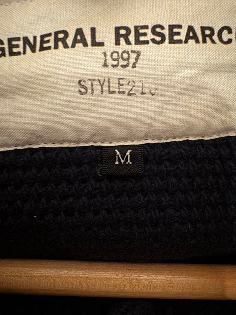 ジェネラルリサーチ　ダッフルコート　ネイビー