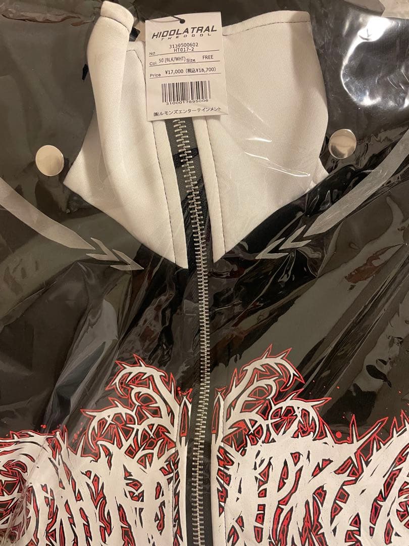 HIDOLATRAL THEODOL 近未来メタルジャージ ブラック レフレム