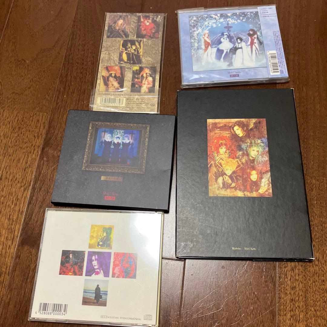 MALICE MIZER マリスミゼルCD5枚セット merveilles初回