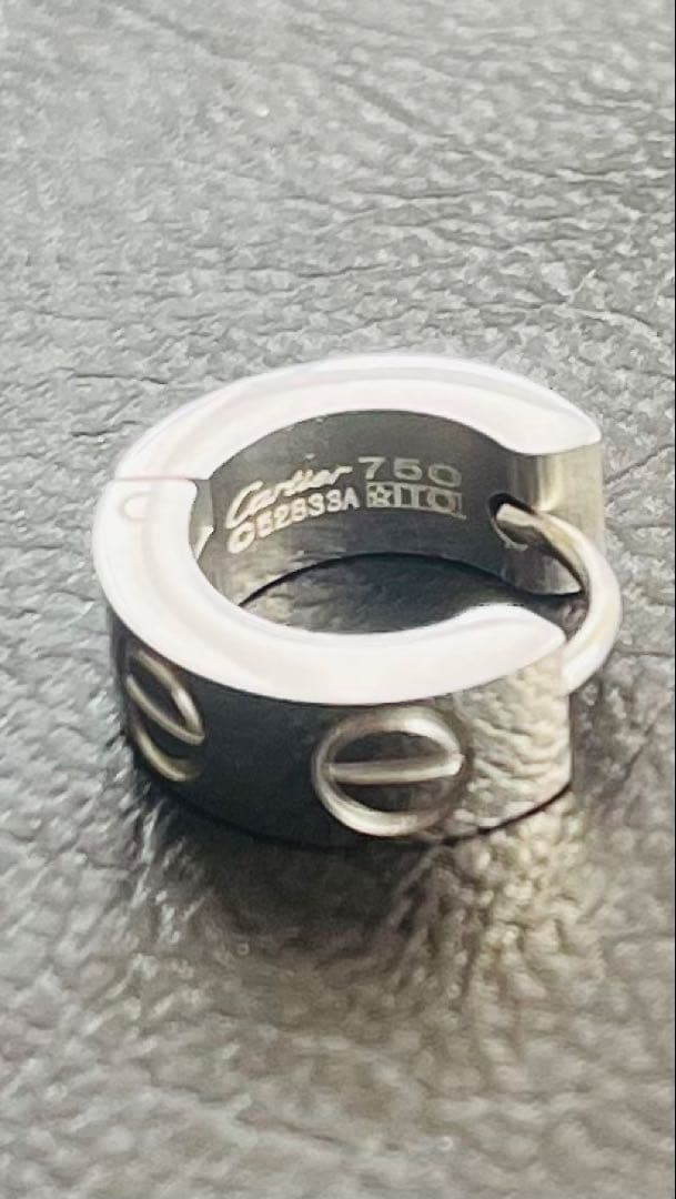 Cartier 750 ピアス(片耳用)