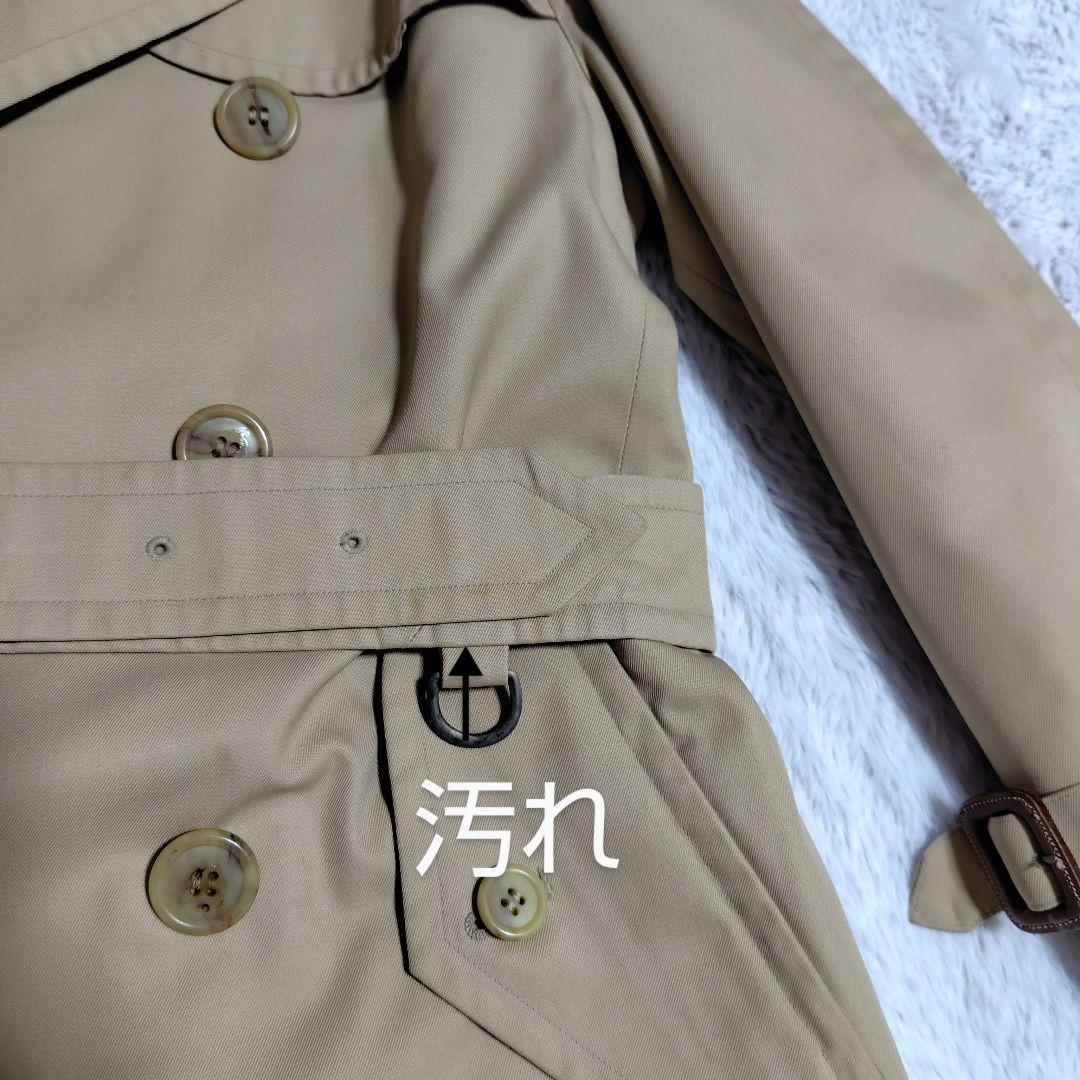 訳あり Burberry バーバリー トレンチコート ノバチェック ベルト
