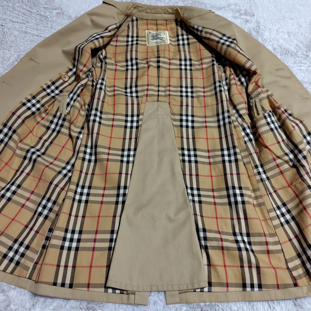 訳あり Burberry バーバリー トレンチコート ノバチェック ベルト
