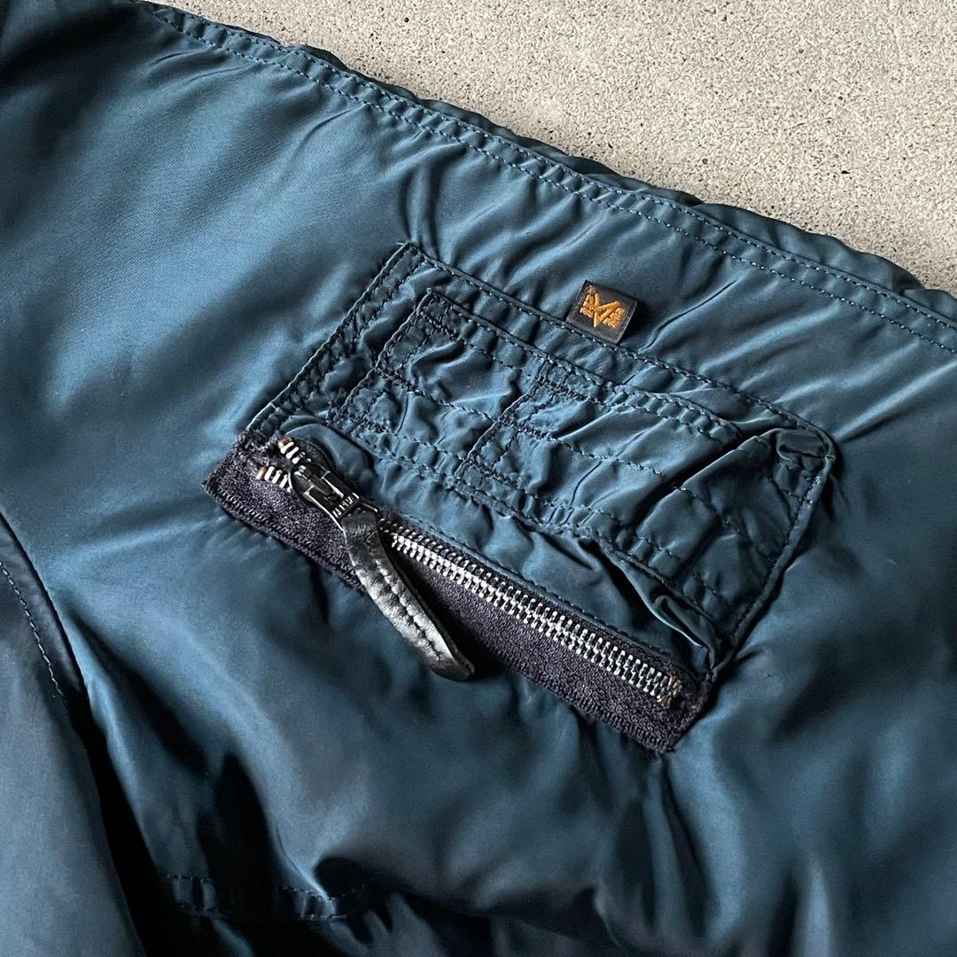 ジャケット・アウター 90s ALPHA N-2B flight bomber jacket navy