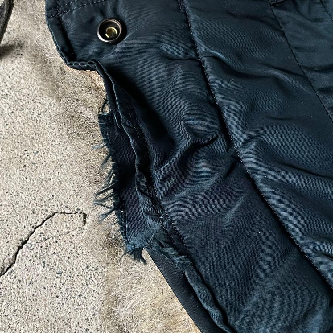 ジャケット・アウター 90s ALPHA N-2B flight bomber jacket navy