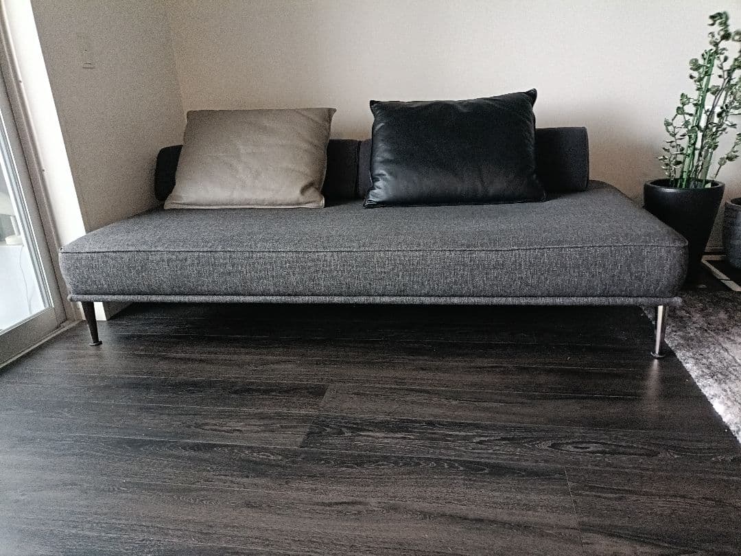 本革クッション付　フランスベッド　FREEing　ソファベッド