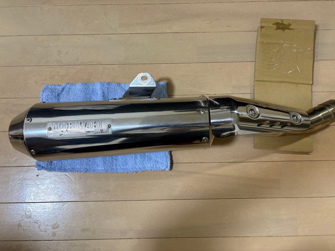 CB250R モリワキ　スリップオンマフラー