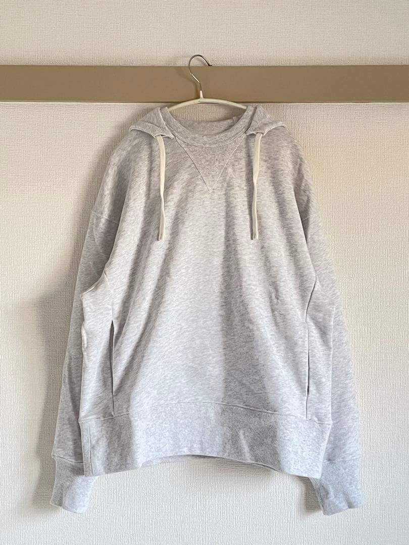 anuke Over Sweat Parkaフード付きトレーナー