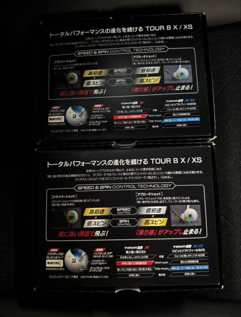 ゴルフボール　TOUR B XS