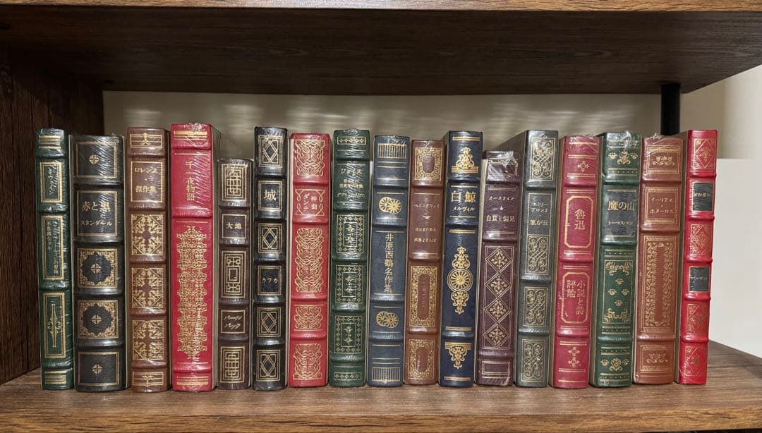 未開封含　フランクリンライブラリー①　全50巻セット　日本語版　革装丁