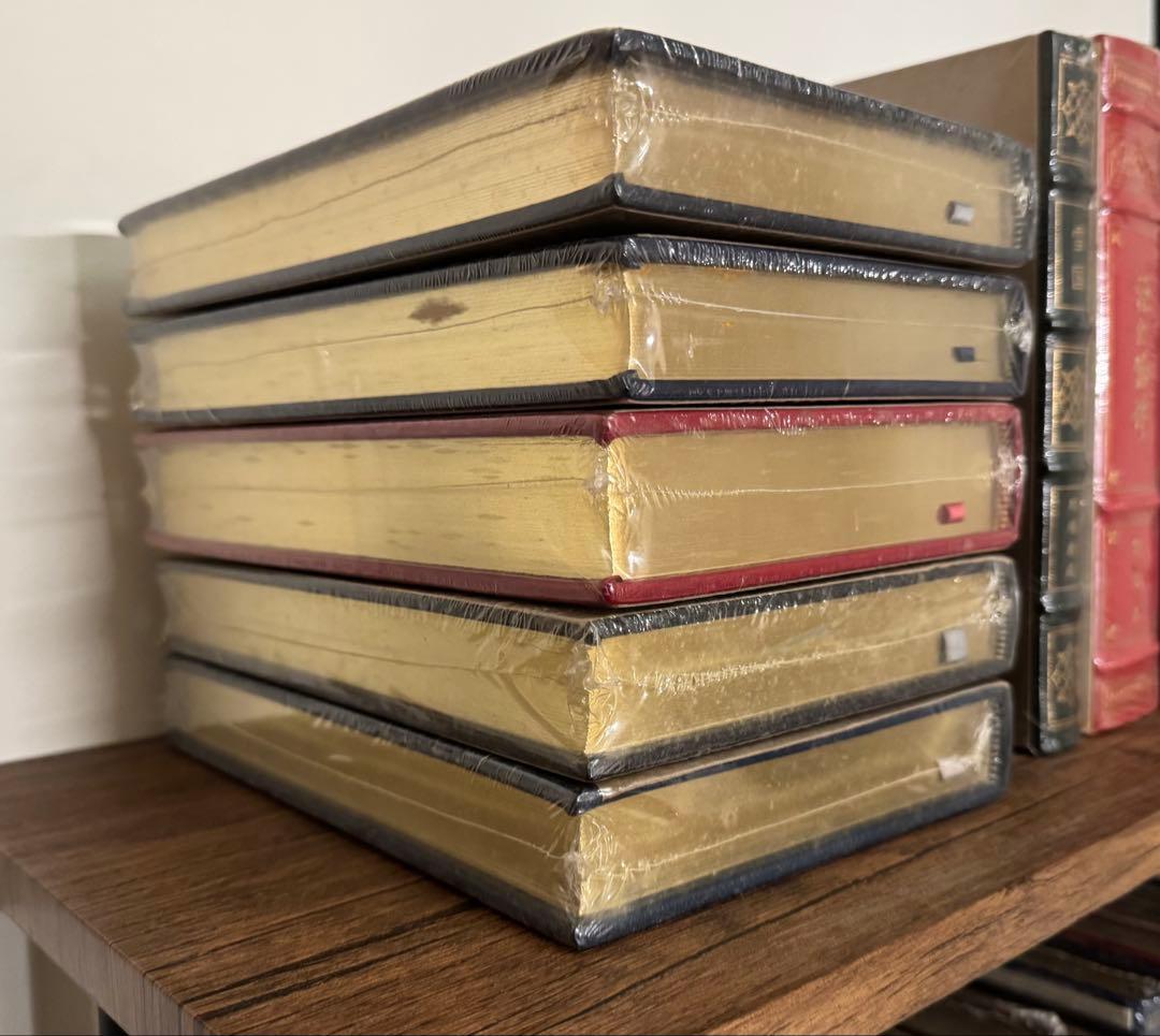 未開封含　フランクリンライブラリー①　全50巻セット　日本語版　革装丁