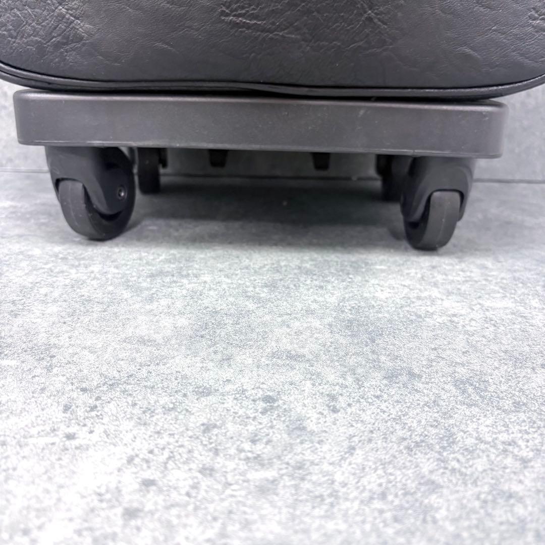 未使用✨スワニーキャリーバッグ イス付き ストッパー付きD-286