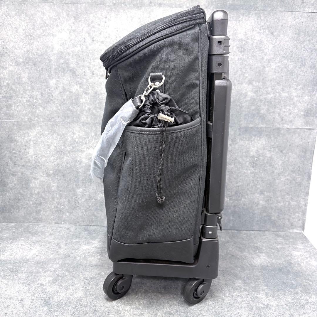 未使用✨スワニーキャリーバッグ イス付き ストッパー付きD-286