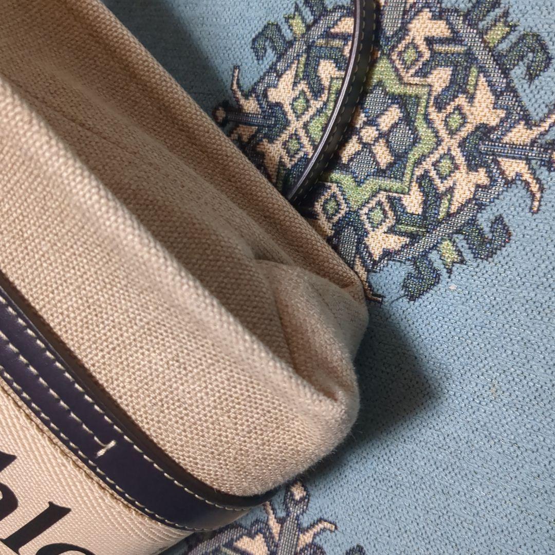 【新品・タグ付き】Chloe クロエWOODYスモールトートバッグ