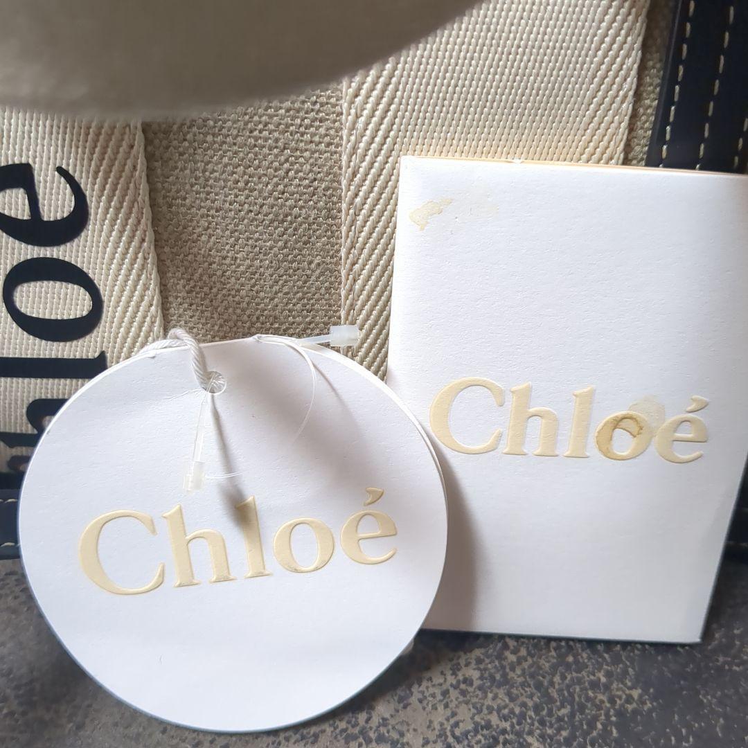 【新品・タグ付き】Chloe クロエWOODYスモールトートバッグ