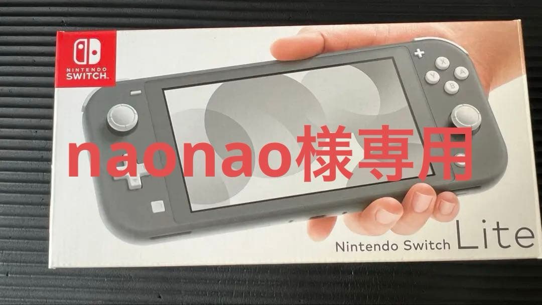 Nintendo Switch Lite グレー　中古