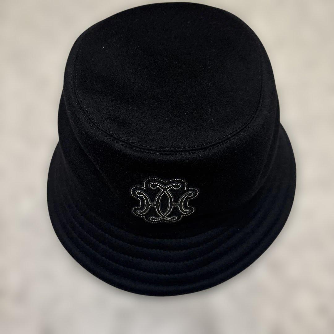 [最終] HERMES バケットハット リフト 黒　59 箱等付属品あり