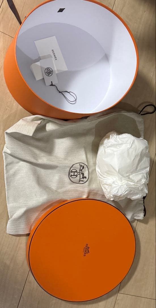 [最終] HERMES バケットハット リフト 黒　59 箱等付属品あり