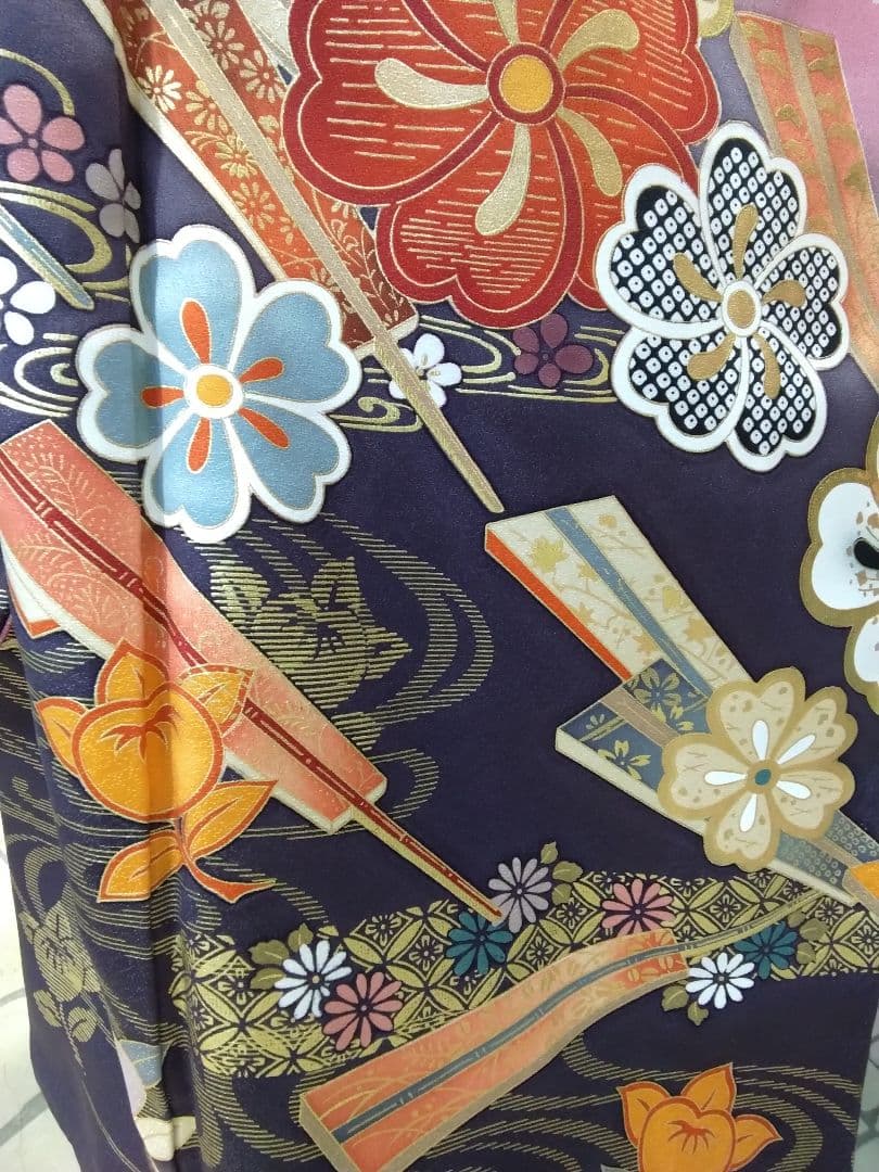 振袖フルセット、正絹振袖、成人式、重ね衿、帯揚げ帯締め、西陣袋帯、長襦袢