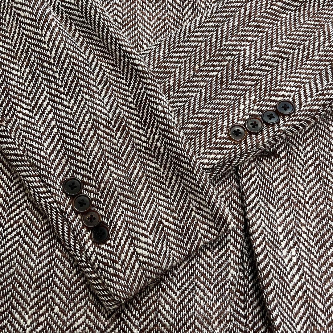 タグ有 US製 ブルックスブラザーズ ヘリンボーン テーラードジャケット