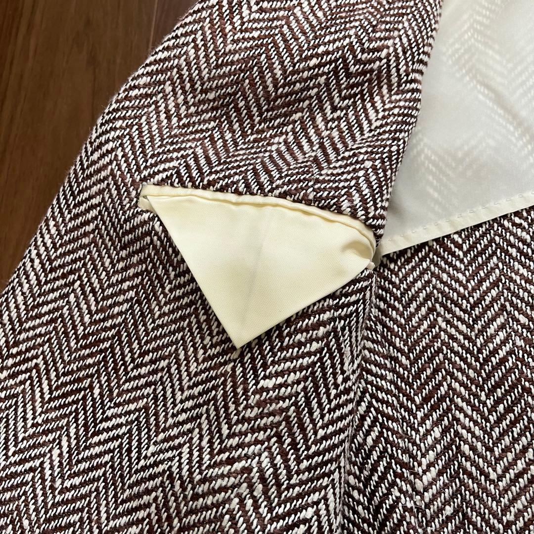 タグ有 US製 ブルックスブラザーズ ヘリンボーン テーラードジャケット