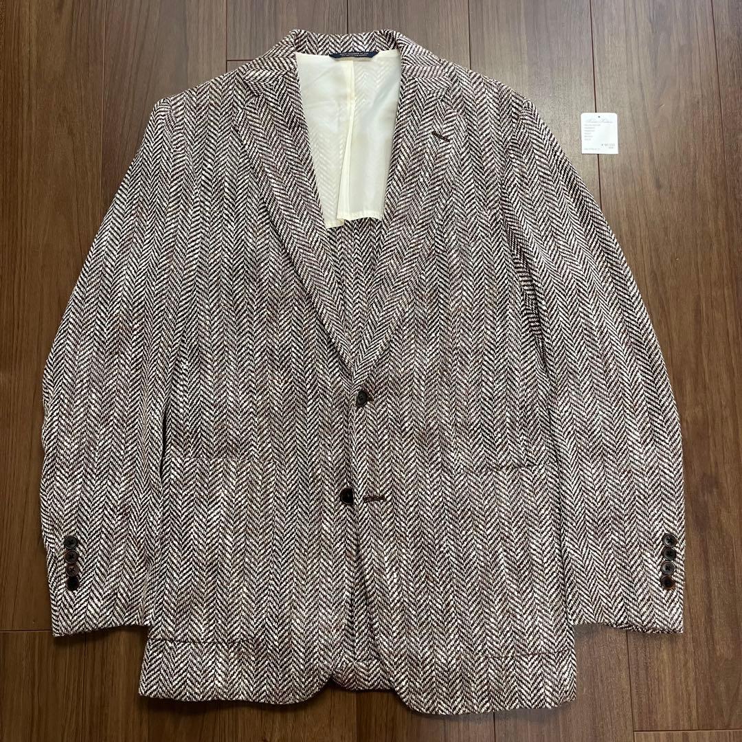 タグ有 US製 ブルックスブラザーズ ヘリンボーン テーラードジャケット