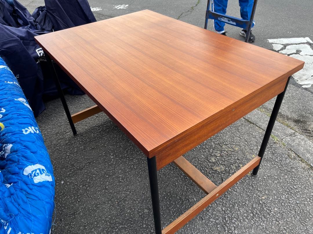 【ビンテージ】天童木工 ビンテージ デスク 机　チーク材　送料込み