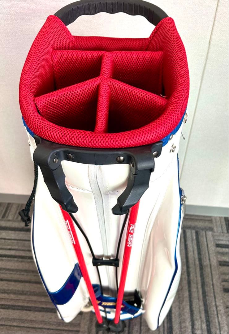 100本限定！USA 美品 ダイナミックゴールド スタンド キャディバッグ（白）