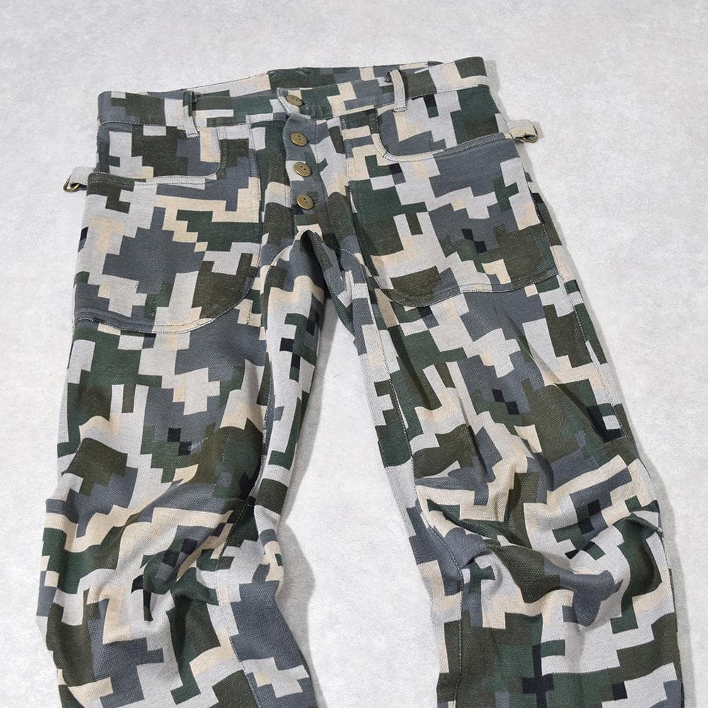 90s ビューティビースト beauty:beast 立体裁断 デジカモ パンツ