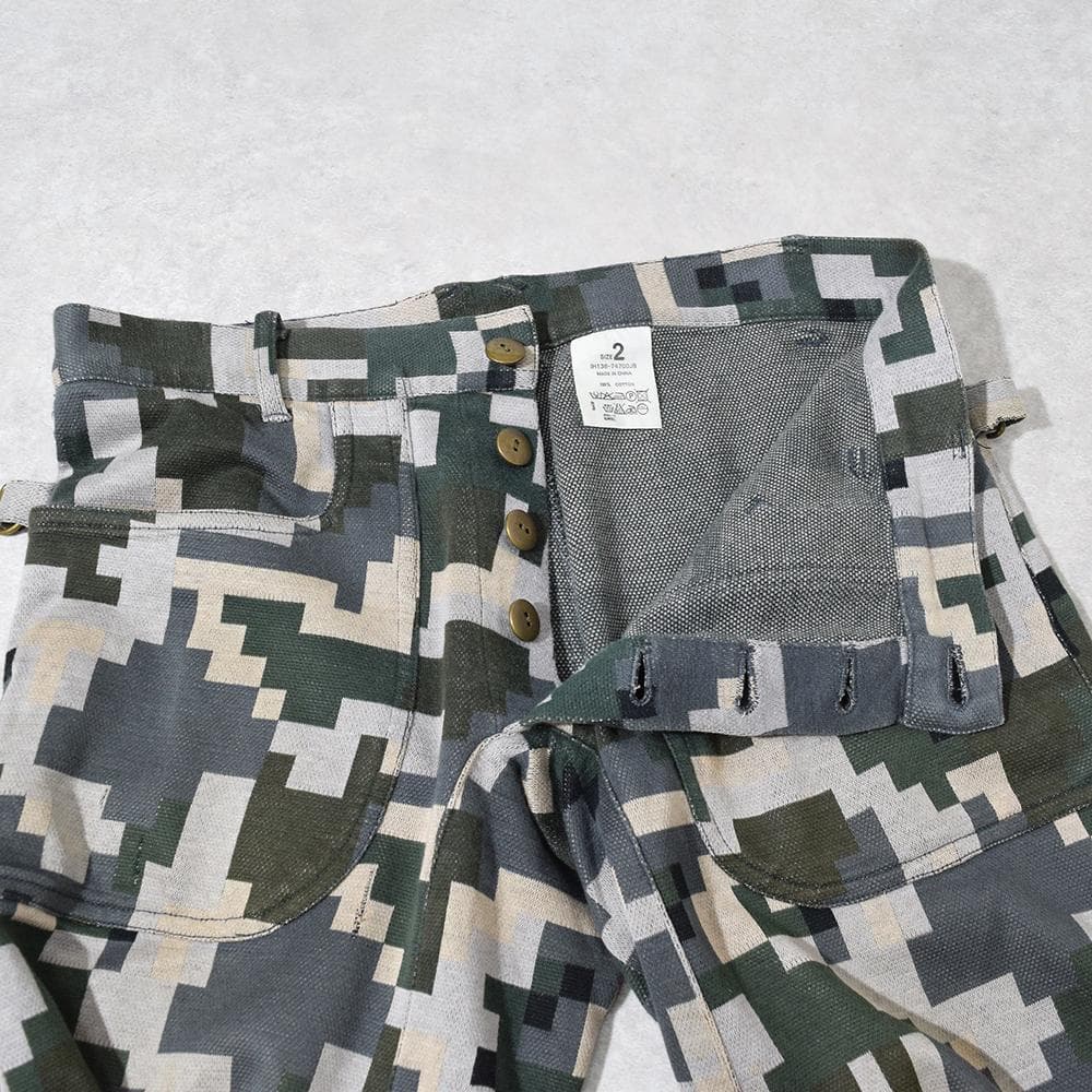 90s ビューティビースト beauty:beast 立体裁断 デジカモ パンツ