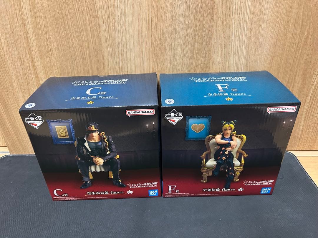 一番くじ ジョジョの奇妙な冒険 -THE★JOJO WORLD- C賞F賞セット