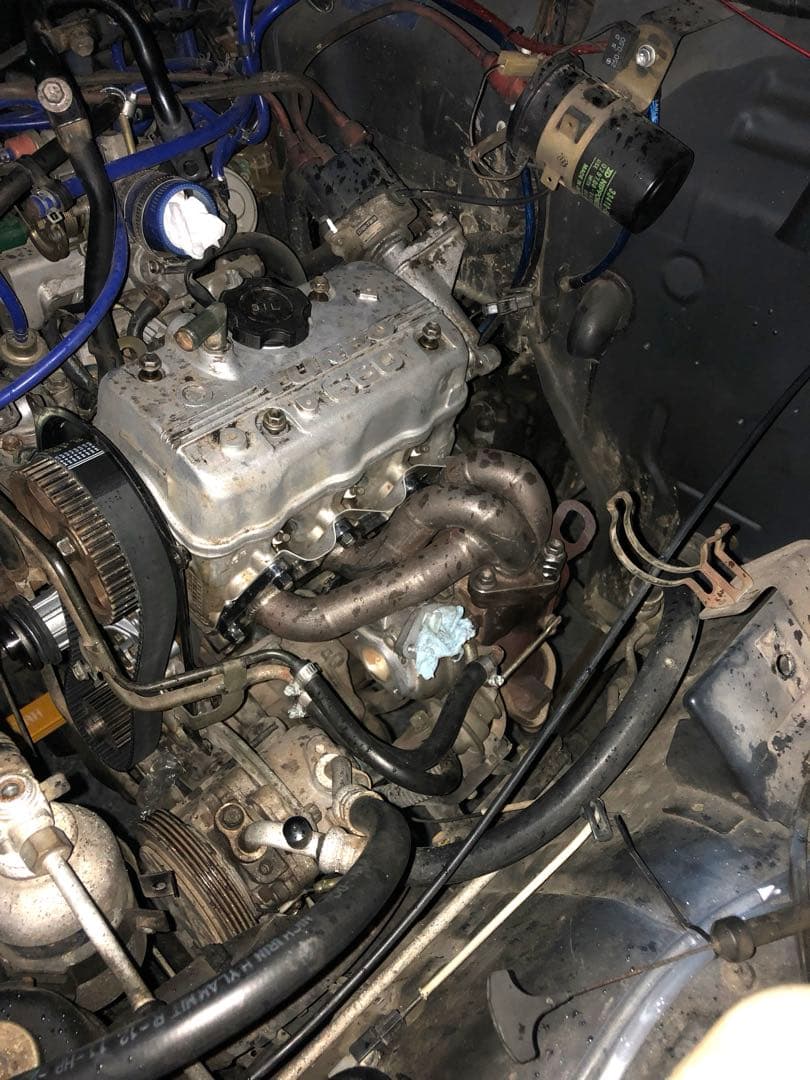 【期間限定値引き】トライフォース JA11 ジムニー 等長 エキマニ 当時