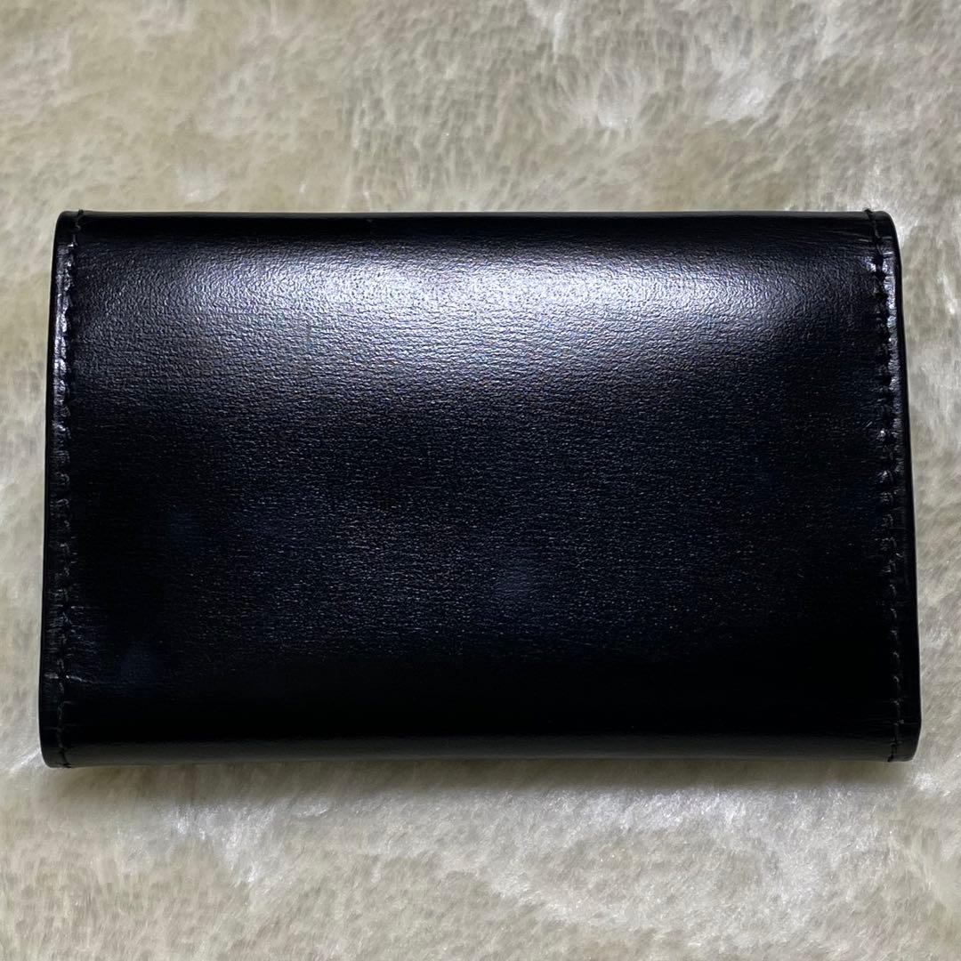 未使用保管品✨グッチ6連キーケース　黒ブラック　レザー　ゴールド金具　イタリア製