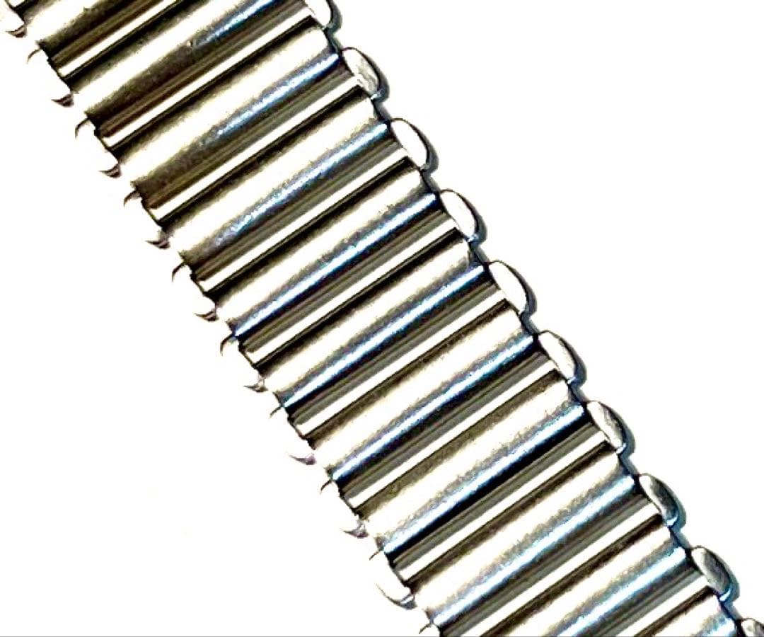 極希少! 細バンブーブレス ボンクリップ ロレックス.ミリタリー　vintage