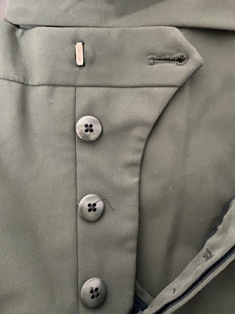 PRADA スラックス　グリーン　52