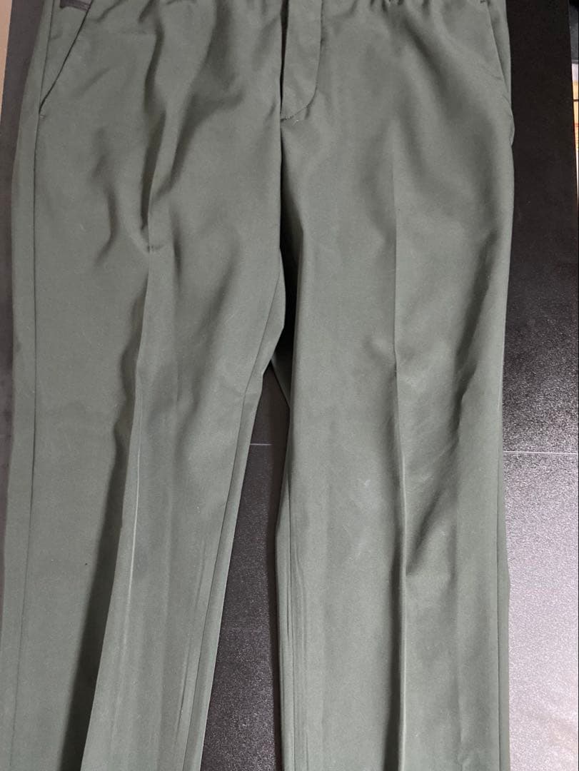 PRADA スラックス　グリーン　52