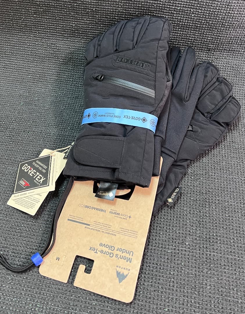 Burton GORE-TEXアンダーグローブ【True Black】Mサイズ