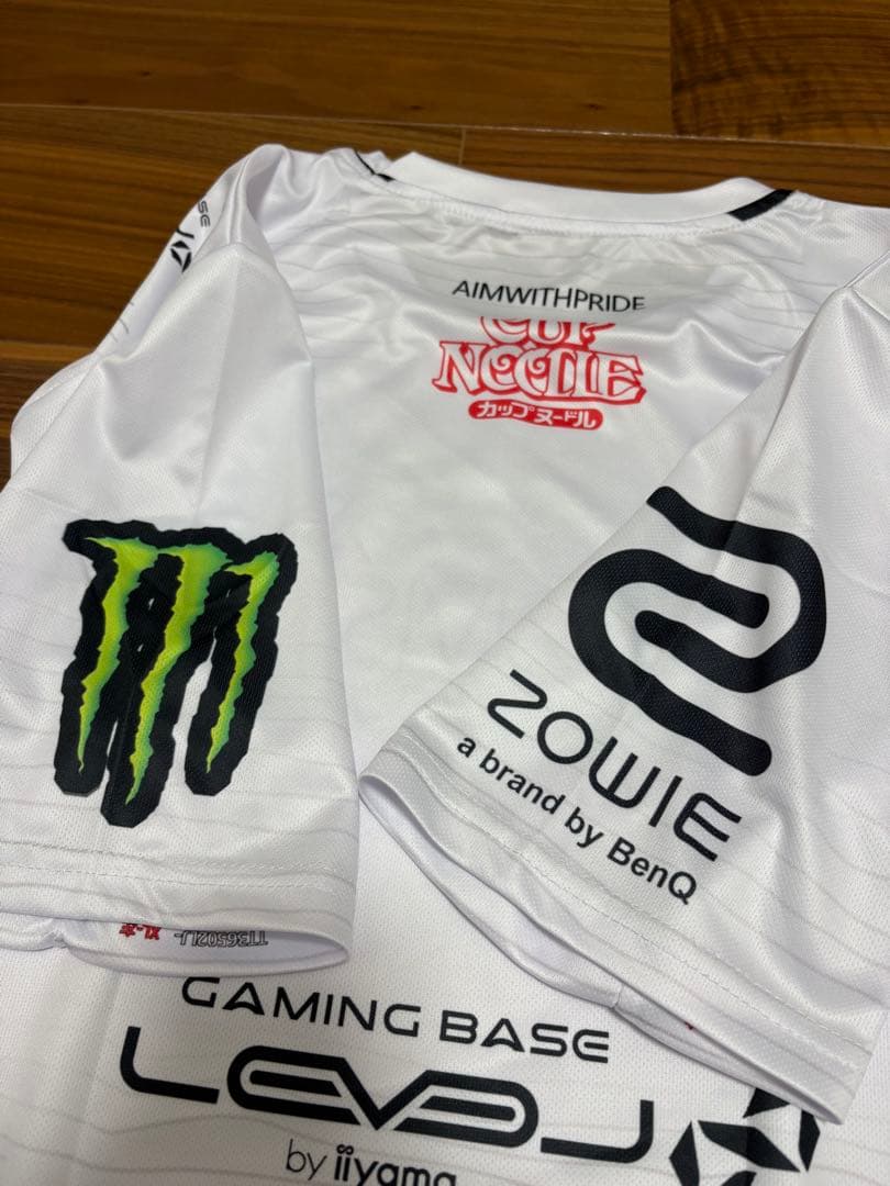 【超激レア・新品】ZETA DIVISION スポンサーロゴ入り ゲームシャツ