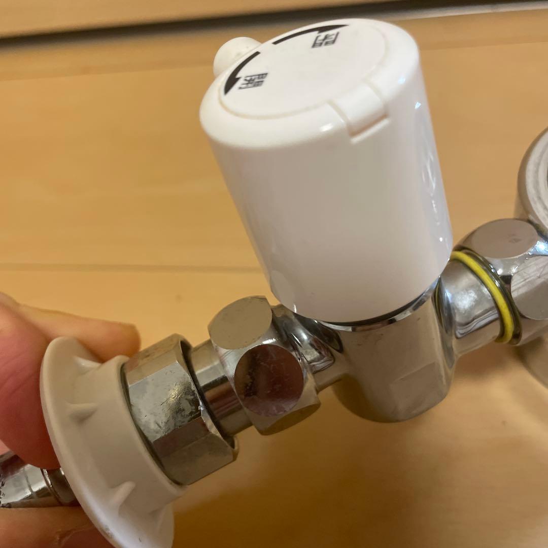 SPC8 浄水器部品 クロームメッキ仕上げ　分岐水栓